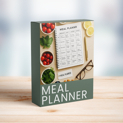 Meal Planner Canva Templates